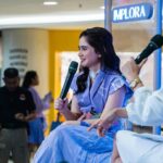 Tissa Biani Azzahra Instagram - Arek Arek Suroboyo!!! Thank u for having me @imploracosmetics 💜 makeup by my self hair do @hairdobyclarissa styled @reirr photo by @wilsonfotograf Tunjungan Plaza Surabaya