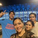 Tissa Biani Azzahra Instagram - Masya Allah Tabarakalah.. My first @coldplay concert 🪐 moment yang takkan terlupakan. Gelora Bung Karno (GBK)