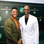 Tobi Bakre Instagram - A beautiful evening with @globacomlimited Your green carpet hosting reporting for duty Outfit by @revesclothingco