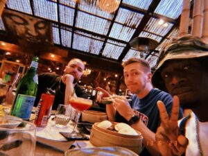 Tobi Brown Instagram - VikkStag123 - unforgettable trip. Never ask me to spray Champagne again though 😭
