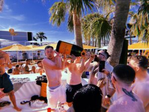 Tobi Brown Instagram - VikkStag123 - unforgettable trip. Never ask me to spray Champagne again though 😭