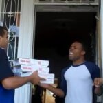Todrick Hall Instagram - Ok, just to be clear, I don’t condone stealing pizzas, but if you’re going to do it…jk. So, after being on American Idol I thought my phone would be ringing off the hook, but that was not the case. All the friends who had been writing me every week and claiming to be my bestie when I was on the show suddenly got super busy and disappeared the moment I was eliminated from the show. I didn’t know whether to go back to working at Abercrombie and serving tables at Razzoo’s in Ft. Worth, Tx or to keep chasing my dream. BUT, I got one call from Gateway Playhouse in NY asking me to be “Seaweed” in “Hairspray!” My first lead role in a musical. I took the job and the entire cast actually lived in this house for the summer. It was like summer camp and was  so much fun. At this point I only had one viral video but I was ready to try to make another so I asked the cast if they would do a video with me. After I got a yes and scheduled the rehearsal and filming, I wrote the song (I thrive under pressure with a ridiculously impossible deadline). This video was one of the hardest, because you couldn’t predict who you were going to get or how they would react and there was no postmates app to warn us when the delivery man might arrive (this was the olden days) so we were just some musical theatre gays and gals hiding in the bushes full of adrenaline until this unsuspecting man walked up to the door. I loved these videos because we only got one take, it was SUCH a thrill. This is not one my most popular videos, but one of my favorites from that era. I am a creature of habit and that was my real Domino’s order btw, I ate it so much and so often that when I met Taylor Swift years later, she would order this exact meal for me every time I’d go over to see her and when they discontinued the Cinna sticks, she found a way to custom make them for my birthday. It’s so cool to look at the cast of this video now, so many television and broadway stars in the mix and one salty broadway casting director who won’t talk to me or respond to my DM’s for some odd reason. Oh well, we still have the memories and for the record, I did pay for this pizza! 🍕