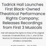 Todrick Hall Instagram – Thank you @officialbroadwayworld for the lovely article! I’m blown away that this dream of mine is finally coming true! This week on Tuesday the first album “Cinderella Rock!” drops featuring @cynthiaerivo @_solaylay @nicolescherzinger @adampascal @taylizlou @laurabellbundy @jordinsparks @jadenovah @mrcheyennejackson @shobean @teresadianestanley and more…

*To find out how you can license @todrickhallmusicals visit TodrickHallMusicals.com Los Angeles, California