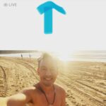 Tom Cavanagh Instagram - Both are “Today”: world magic 🌍 Morning surf at #Freshwater beach in Australia 🇦🇺 💙, afternoon hang at #Locarno beach in #Vancouver, Canada 🇨🇦 as head to 🎥 on #TheFlash 💛⚡️ #Today 🌍