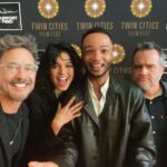 Tom Cavanagh Instagram - All smiles at the Premiere of our movie “BITCON” at @twincitiesfilmfest ! 🎥 Well, all smiles on the actors. Director @matt.osterman plays it more, um…reserved? 🎥 @bitcon_movie