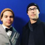 Tom Cavanagh Instagram - "Do you like music?" 🎵Tom&Carlos🎵 sing in support as #TheFlash co-star @michellenharrison ("Nora Allen!") preps for new musical #CityOfAngels #TomAndCarlos @tha_los