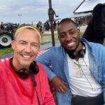 Tom Cavanagh Instagram - Directing the Superman/Lois Premiere with Brandon @mrmcknight alongside is nothing short of a brilliant happenstance. Insightful, talented and so darn charming, he makes every set he’s on a happier place. Happy (recent!) Bday B! 🎥 @supermanandlois