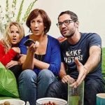 Tom Ellis Instagram - #WayBackWhen I did goggle box for stand up to cancer in 2014. Such fun with the Miranda family raising money for a brilliant charity.