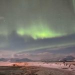 Tom Ellis Instagram - #tbt to shooting in Iceland a month ago. I’ve wanted to see the Northern Lights my whole life and was not disappointed. What A Stunning country ❤️🇮🇸