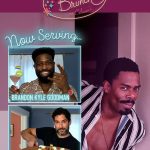 Tom Ellis Instagram - LOVED having a bottomless brunch with my beautiful friends @kingofbingo and @brandonkylegoodman celebrating #pridemonth and making cocktails. Go to Link in my bio for the full video #bottomlessbrunch #fatherfrank #pride ❤️🧡💛💚💙💜