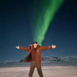 Tom Ellis Instagram - #tbt to shooting in Iceland a month ago. I’ve wanted to see the Northern Lights my whole life and was not disappointed. What A Stunning country ❤️🇮🇸