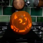 Tom Fletcher Instagram - There’s a Monster In Your PUMPKIN! @puffinbooksuk @meiworldwide #monsterinyourshow #whosinyourbook #halloween #pumpkin