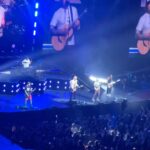Tom Fletcher Instagram - Congrats to our friends @busted on completing their mammoth 20th anniversary tour. Other than McFLY (of course), no band has had greater impact on my life than Busted. We wouldn’t be here without them. Huge show tonight lads, plus it was pretty awesome seeing @teddysphotos sing a song I co-wrote with you tonight 🤘 @jamesfutureboybourne @mattjwillis @charliesimpson