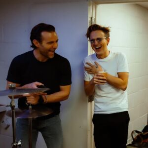 Tom Fletcher Instagram - Happy birthday @harryjudd. Yes, I cropped @idougahole out of the first two photos but let’s be honest, he gets enough attention. 3rd photo I stole from someone (sorry not sorry), and the 4th photos is  a different angle of photo 3, highlighting a.) How freakishly strong you are after playing a 2 hour show and b.) the unusual pleasure you seem to get from picking us up and carrying us around, like a child carrying their younger sibling even though their parents have told them not to, which I’m sure will inevitably lead to one of us (Dougie) falling off the stage one of these days. Anyway, happy birthday. Sorry I’ve not called you yet. CBA. 🎂

📸 by @deansherwood except for stolen photo 3 by mystery person.😘