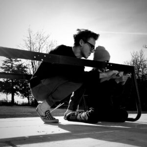 Tom Fletcher Instagram - I didn’t get a chance to post about this yesterday amidst the birthday fun - Happy birthday to my boy. How lucky am I to get to be part of your world. 

Here we are recently in one of my happiest places, and I think his too - outside, together, making stuff. 😍🎂
