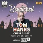 Tom Hanks Instagram – Hear that?? Might say it’s BEWITCHING!! Be brave and Tune In…daily until Halloween!