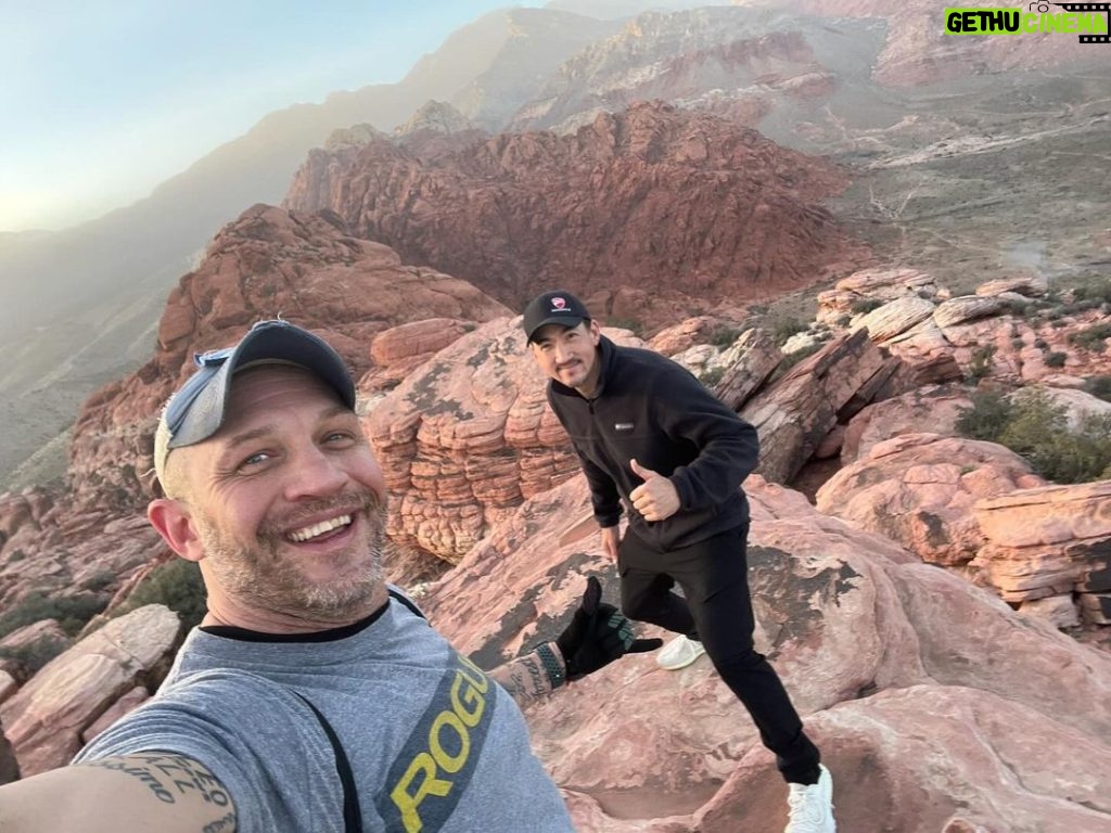Tom Hardy Instagram - Red Rock Grand Staircase