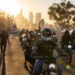 Tom Hardy Instagram - 💯❤️BSMCLA @bikeshedmotoco first group across from the West meet classic lowriders leading from the East • LA’s 6th Street Bridge • 2022 6th Street Bridge - Sixth Street Viaduct