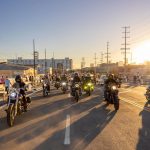 Tom Hardy Instagram - 💯❤️BSMCLA @bikeshedmotoco first group across from the West meet classic lowriders leading from the East • LA’s 6th Street Bridge • 2022 6th Street Bridge - Sixth Street Viaduct