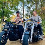 Tom Hopper Instagram - One of the best things about riding motorcycles, is experiencing those thrills and adventures with others. But it’s even sweeter when you get to do it with your nearest and dearest. Every time myself and my older brother @choppshopps get to be in the same country, even for just a little while, it’s a must to get our hands on a couple of iron horses and saddle up 😎💪🏼 Thanks @harleydavidson_uk The SportsterS and Fatboy did us proud 🙌🏼