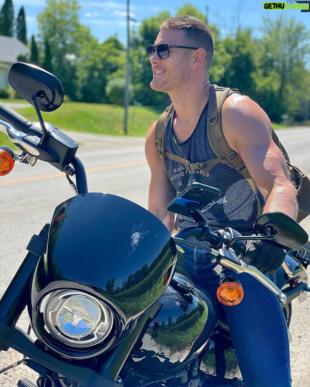 Tom Hopper Instagram – Thank you @harleycanada @harleydavidson ...