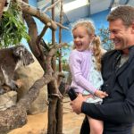 Tom Hopper Instagram - Happy Birthday Truly Hopper! Can’t quite believe you’re 5! We had the best time at @longleatofficial for Truly’s birthday. I let them know that Truly is OBSESSED with Koalas, and they offered to surprise her and with a one on one Koala experience. She was so happy. They also had her meet and feed loads of other animals along the way. Huge thank you to the team at @longleatofficial for a fantastic experience 🙏🏼 Longleat Safari Park