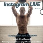 Tom Hopper Instagram - Join me LIVE today at 20:30GMT... I’ll be discussing with Kirk Haworth (@kirk_haworth) a chef with the food is medicine mindset (🙌🏼) how we can stay as healthy as possible in these times. From our own experiences, we’ll be talking about all the small changes and the bigger changes we’ve made in our own lives, that have massively benefited our physical and mental health. We’d love for you to join us for the chats! Big love to all! Hope to see you there today 26th April, 20:30GMT