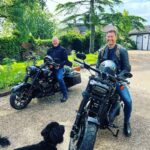 Tom Hopper Instagram - Building memories through adventure with Poppa Hopper 😎….Luther very jealous he can’t come along Thanks to @sycamoreharleydavidson @harleydavidson_uk for the beautiful rides #fatbob114 #roadkingspecial