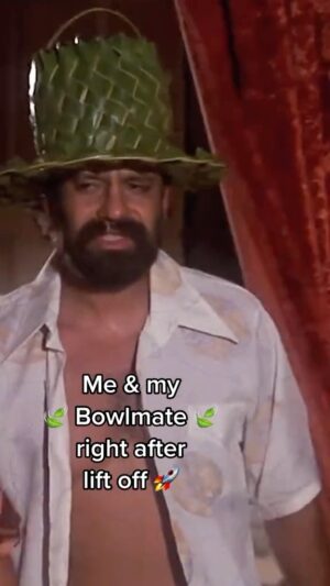 Tommy Chong Instagram - It’s all about findin’ that one person who can match your energy, man 😂✌️ #Bowlmates