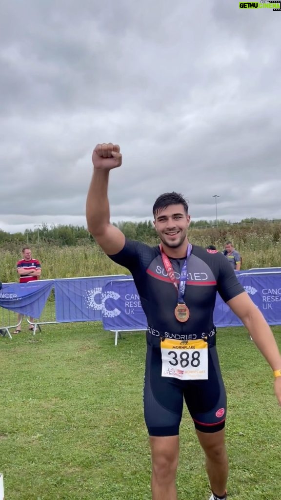 Tommy Fury Instagram - If you needed a sign to switch up your training… let this be it💪🏻 Tried out my first Triathlon today and absolutely loved it. I’ve set myself a goal of including things in my training regime that are DIFFERENT to what I do every day !🥊