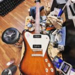 Tomoya Nagase Instagram - #firebirdnonreverse #gibson #p90 #mahogany