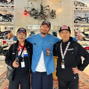 Tomoya Nagase Instagram - #バーバー
#社長
#雄策くん
#俺
#スマイル
#以上
@yoshimura_japan_official 
@yoshimuracycling
@yoshimura_rd