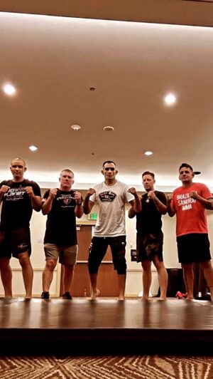Tony Ferguson Instagram - “Going After🏔️Green” -Team El Cucuy- 🦹‍♂️ UFC🏔️291 Salt Lake City, Utah 2023 
Special Shout-out & Thank You To All Of My Crew🍃 For Getting Me Ready 🥇 -CSO- 🇺🇸🏆🇲🇽 # CalmBeforeTheStorm💨