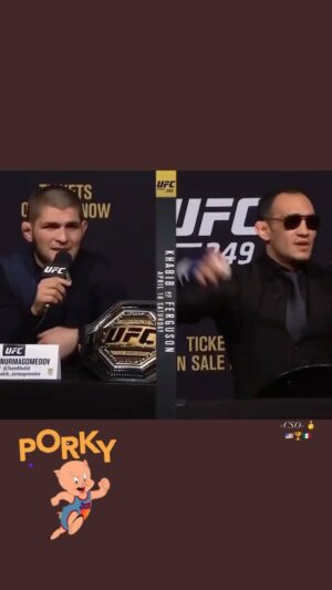 Tony Ferguson Instagram - “Wait It’s Not🍮🍮Tuesday!?!” Ah-Bah-Dee 🐖 Ah-Bah-Dee 🐷 Ah-Bah-Dah 🐽 Thahts All Fowlkz- Champ 👨‍🍳 -CSO- 🇺🇸🏆🇲🇽 # FatheadGon’BeFat 🍨 # KhabieberGon’Khabieber 🐓  # WhatAMaroon ⚾️💨🍃