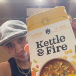 Tony Ferguson Instagram – Chicken🐓Noodle Bone Broth Soup By @kettleandfire 
Not A Bad Choice For🩺 Bone🍖Broth Soup 🥇 
🤝 -CSO- 🇺🇸🏆🇲🇽 # 11g’s of Protein 2.5 g’s of Fat Slow Simmered Bone Broth 🥣 🔥 Low Calories, Low Cholesterol, Low Fat 👨‍🍳 Low Maintenance Crew🍃- Champ 🦹‍♂️ # GetSome 🎓