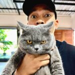 Tony Jaa Instagram - Seriously 🐈🐈🐈 หน้าอย่างโหด แต่อยู่ในโหมดมุ้งมิ่ง 😎😎😎