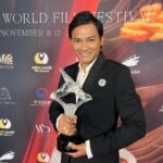 Tony Jaa Instagram - 🏆THE Bruce Lee Award 2023 🏆 🎞️🌟 Asian World Film Festival 2023 In Los Angeles, USA. ตัดสินและมอบให้โดย @therealshannonlee Thank you Shannon Lee (Bruce Lee daughter) ผมเป็นแฟน Bruce Lee มาตั้งแต่เด็ก และผมก็มีความใฝ่ฝันว่าสักวันหนึ่งจะเป็นMartial Art Action Star ให้ได้ และในที่สุดความฝันก็เป็นจริง ในวันนี้ผมรู้สึกเป็นเกียรติอย่างยิ่งที่ได้รับรางวัลที่ทรงคุณค่าทรงพลังและมีคุณค่าสูงสุดในชีวิตการแสดงภาพยนตร์ของผม นั่นคือรางวัล THE Bruce Lee Award 2023🏆🏆🏆🎉🎉🎉