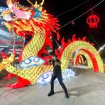 Tony Jaa Instagram - Good energy at night time.🎉🎊🧧🧧🧧