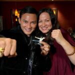 Tony Jaa Instagram - This award reminds me of my childhood when I watched action movies and saw my idols, Bruce Lee punching, kicking, and moving so professionally. He made me realize what I was born for. Thanks to Mr. Bruce Lee. Your works, your actions, your martial arts, and your voice like hee haa still echoing in my mind, it’s quite haunting sometimes. Anyway, he not only introduced Kang Fu to the world, but also inspire that boy to be this man right here. 🏆🎉