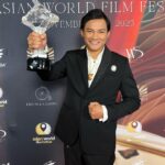 Tony Jaa Instagram - 🏆THE Bruce Lee Award 2023 🏆 🎞️🌟 Asian World Film Festival 2023 In Los Angeles, USA. ตัดสินและมอบให้โดย @therealshannonlee Thank you Shannon Lee (Bruce Lee daughter) ผมเป็นแฟน Bruce Lee มาตั้งแต่เด็ก และผมก็มีความใฝ่ฝันว่าสักวันหนึ่งจะเป็นMartial Art Action Star ให้ได้ และในที่สุดความฝันก็เป็นจริง ในวันนี้ผมรู้สึกเป็นเกียรติอย่างยิ่งที่ได้รับรางวัลที่ทรงคุณค่าทรงพลังและมีคุณค่าสูงสุดในชีวิตการแสดงภาพยนตร์ของผม นั่นคือรางวัล THE Bruce Lee Award 2023🏆🏆🏆🎉🎉🎉