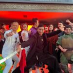 Tony Jaa Instagram - Great honor to be right here and so much fun with the martial art fan 🙏🌈😂 @asianworldff Beverly Hills