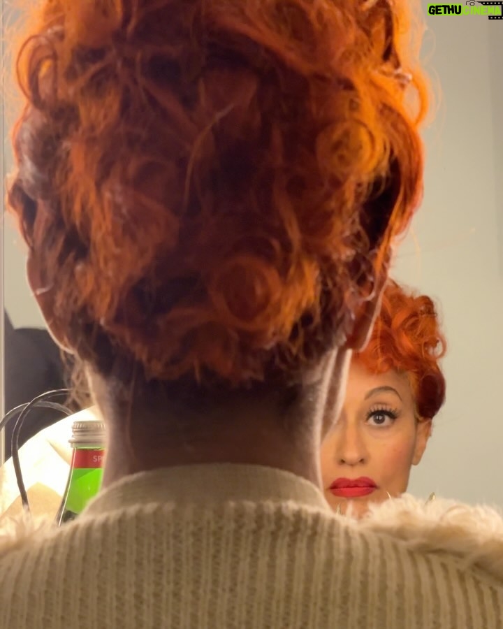 Tracee Ellis Ross Instagram - becoming LUCY for the 75th Primetime #emmys. What a fun experience. Thank you @nlyonne for playing with me and @anthonyanderson & @jessecollinsent for this stellar idea. And a major shout out to @ewilliams_hair and @miayang_mua for the transformation. And @rachelkarten #paulazamora @paidvacashin @adrianejamison 🤗🤗