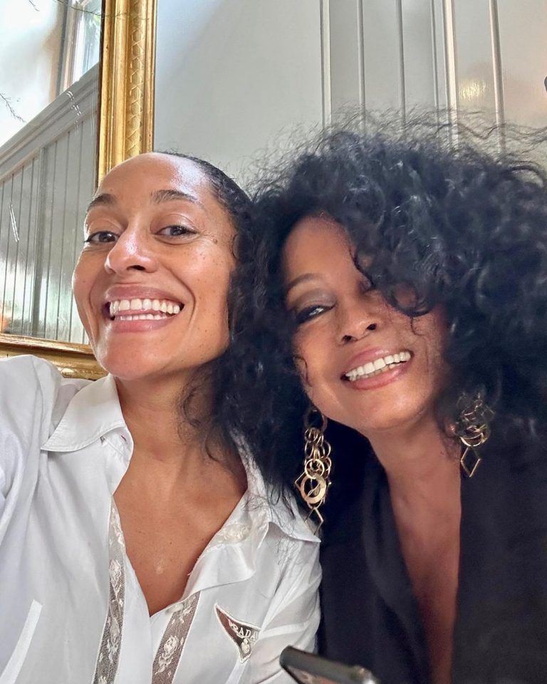 Tracee Ellis Ross Instagram - Lunch date with my mama