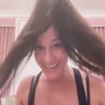 Tracee Ellis Ross Instagram - I hate this part. i’m swole with anger. thank you @rachelkarten for coming to my room in your pj’s to help release me 🤣🤣