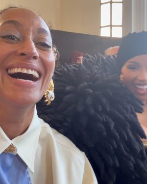 Tracee Ellis Ross Instagram - NIGHT & DAY @schiaparelli