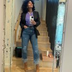 Tracee Ellis Ross Instagram - LEVI’S vintage 701’s day & night
