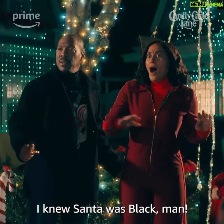 Tracee Ellis Ross Instagram - Well, the strike ended just in the (St.) Nick of time 😂🎅🏿 Candy Cane Lane premieres December 1st on @PrimeVideo. #candycanelanemovie