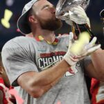 Travis Kelce Instagram - The evolution of Travis Kelce 🔥 📷: AP