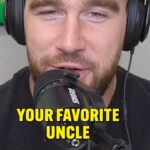 Travis Kelce Instagram - After passing @shannonsharpe84 in rec yds @killatrav reflected on what it’s meant to have Unc as a mentor throughout his career New episode out now! Link in bio