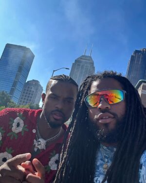 Trevor Jackson Instagram - Hottest thing outta Indiana since James Dean… 

I was the Grand Marshal for the parade and My city showed so much love @ the Circle City Classic this year. I can’t express how thankful I am to everyone who supports what we’re doing over here but the best way I know how to give it back is to keep goin hard and showing ppl that we got motion in the Midwest. 

Shoutout to @ampharris @colts @coltslife @bswift317 @coachredd @kingoz317 @craigallenfilms @itspmfgoat and the city of indianapolis. #317 #765
